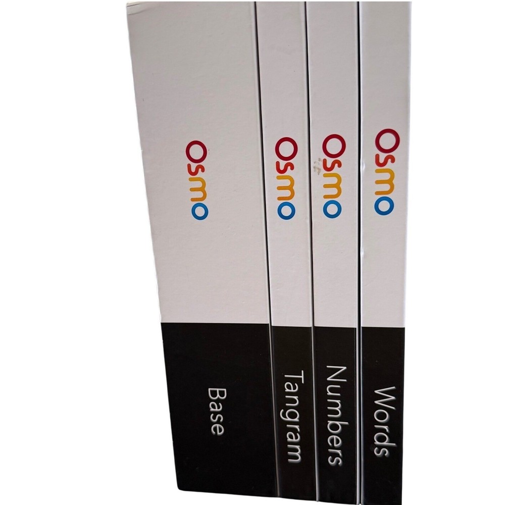 Osmo Base Words Numbers Tangram Set for iPad – Complete, Mint