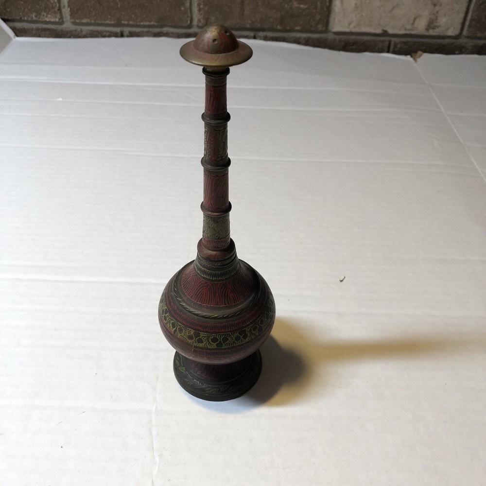 Vtg Brass Rose Water Sprinkler CSN