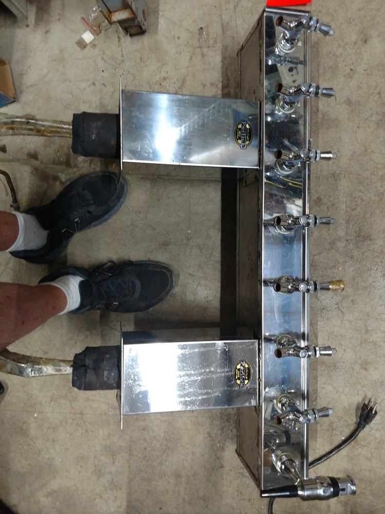 beer system glycol 8 drafts