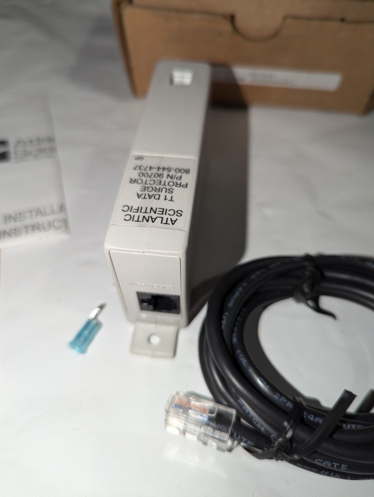 NEW GENUINE ATLANTIC SCIENTIFIC 90700 T1 DATA SURGE PROTECTOR