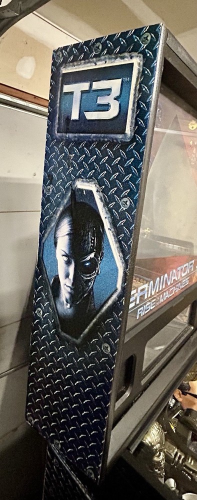 STERN TERMINATOR 3 PINBALL MACHINE ARNOLD!