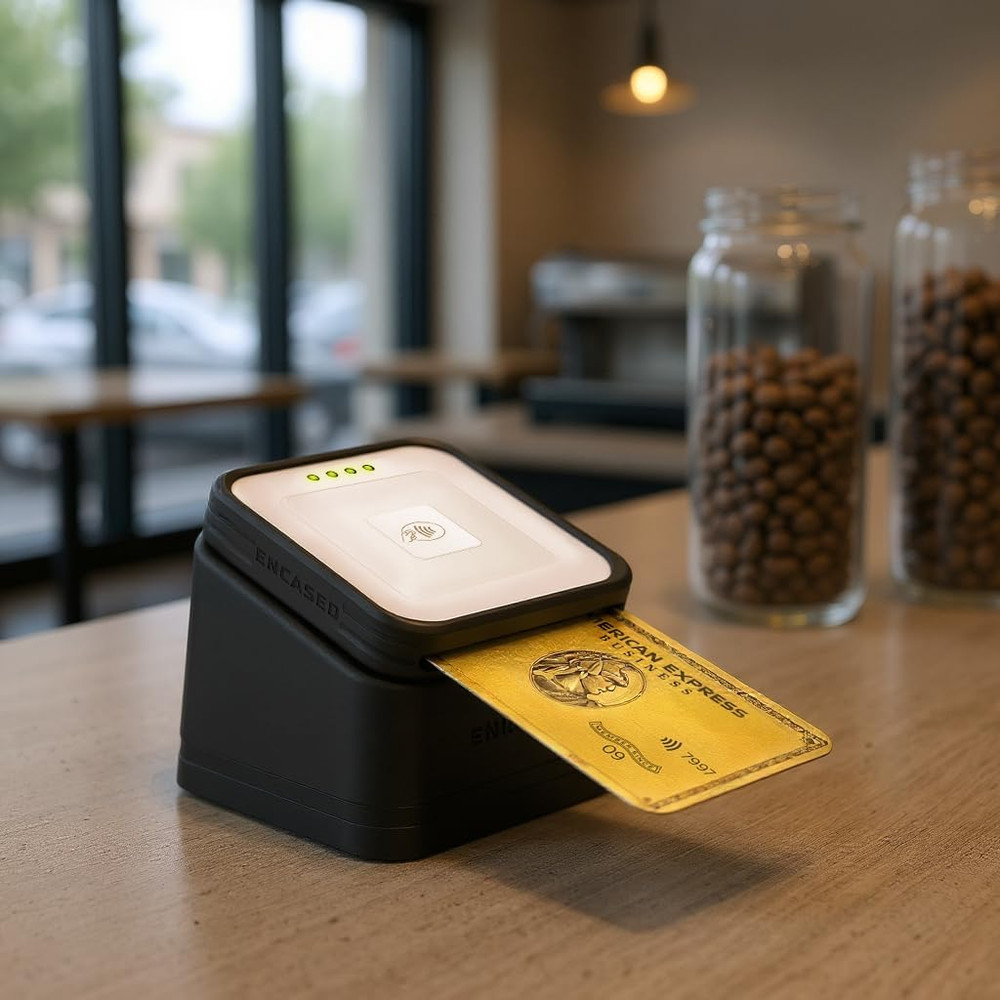 Dock Square Card Reader 2Nd Gen. Removeable Protective Case Magnetic Display Set