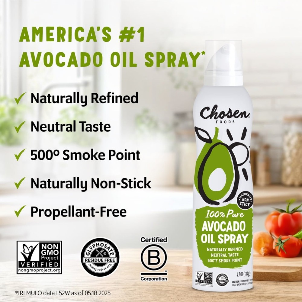 100% Pure Avocado Oil Spray 4.7 oz