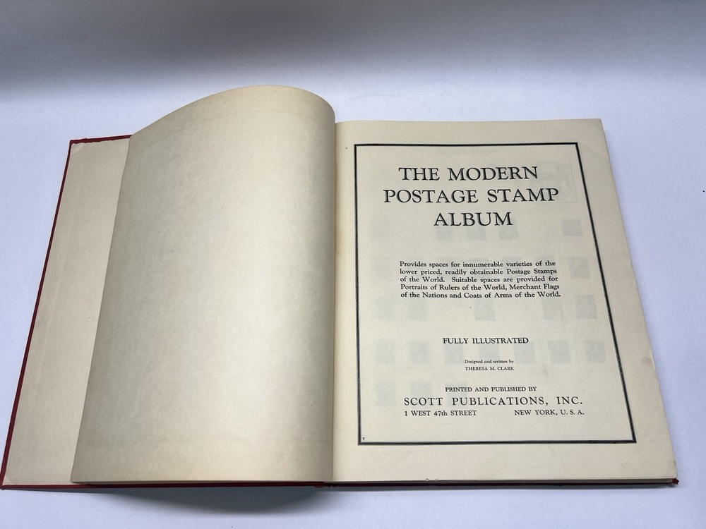 1944 Modern Postage Stamp Album