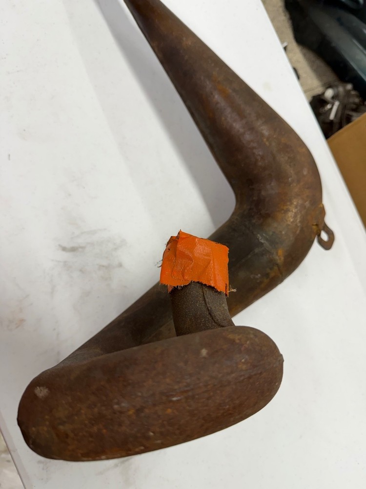 1982-1983 CR480R Exhaust Header Expansion Chamber Pipes Headers
