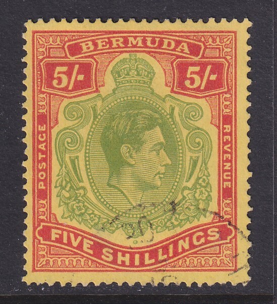Bermuda, SG 118e, used