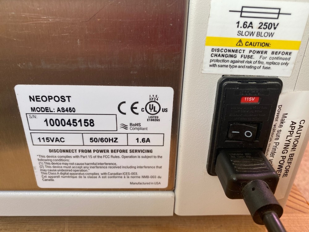 Neopost AS-450 - Rena Addressing printer