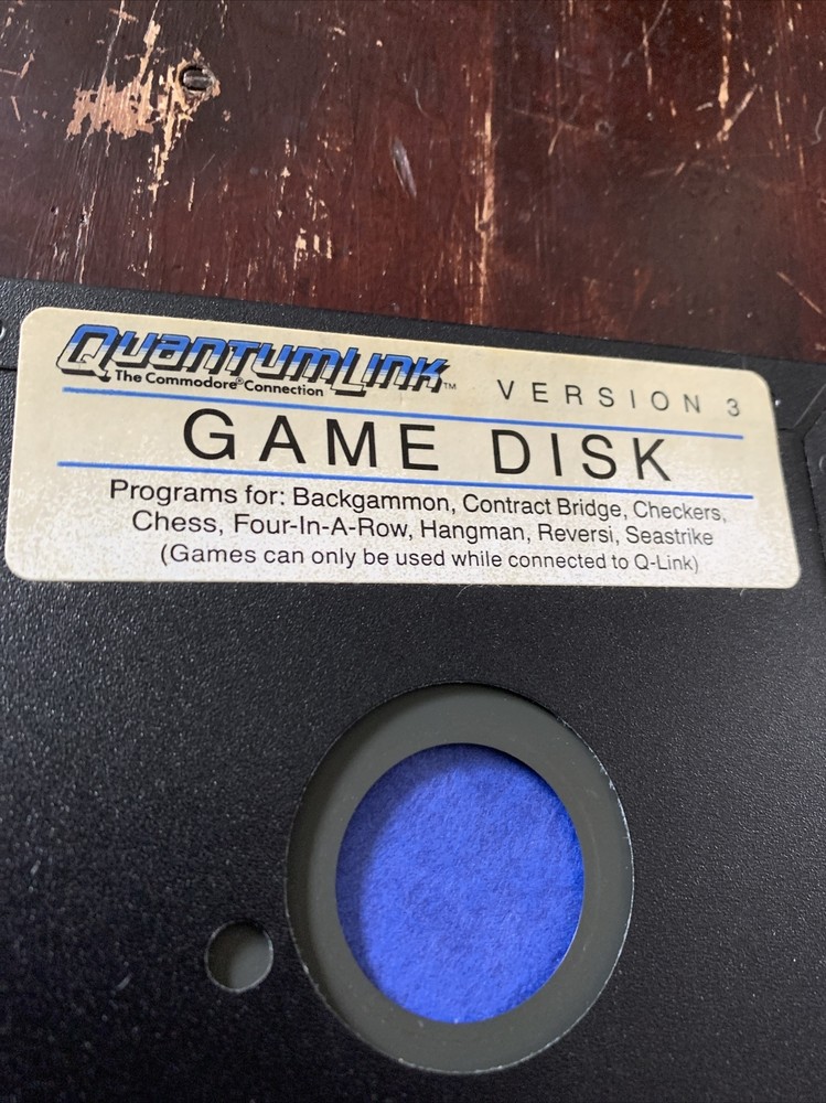 Quantum Link Program Disk for Commodore 64 Volume 3
