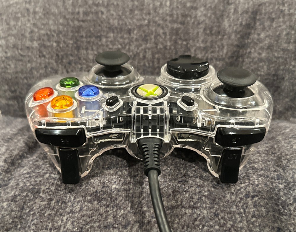 After Glow Wired Controller Microsoft Xbox 360! ~ Works Great! ~ Fast Shipping!