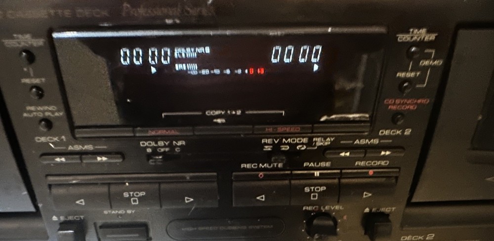 Optimus SCT-56 Stereo Cassette Deck