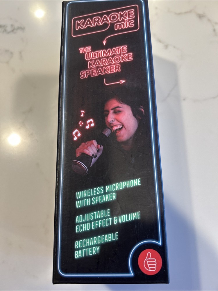 Karaoke Microphone and Speaker Combo