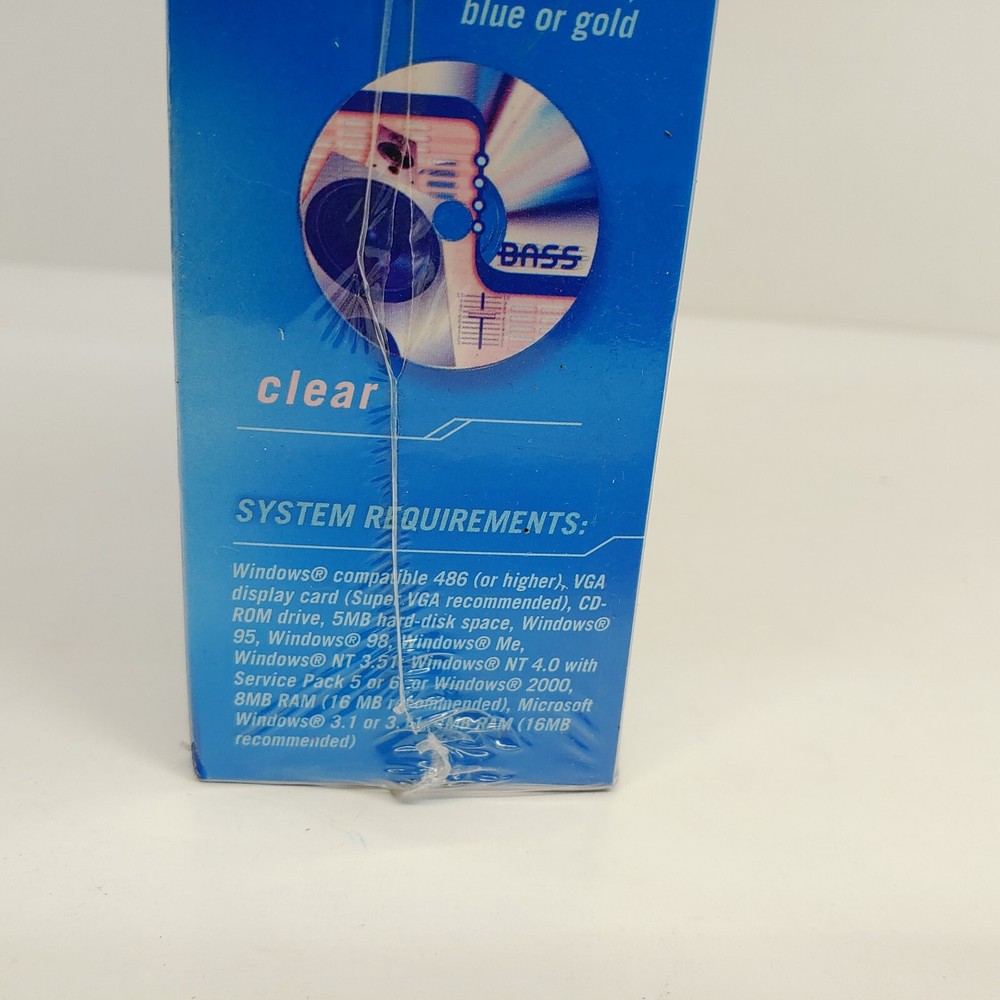 After Burner CD Labeling System PC CD-ROM Software Program 2001 Avery