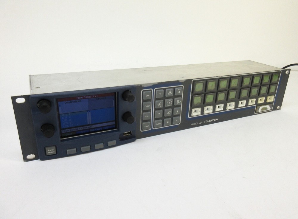 Leitch Harris Nucleus Control Panel with Option Router