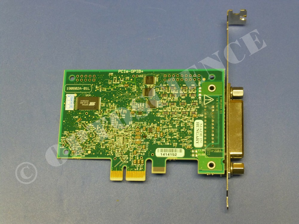 National Instruments NI PCIe-GPIB+ Interface Controller / Analyzer Card