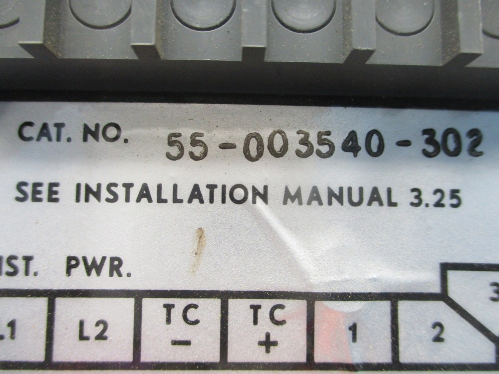 FENWAL 55-003540-302 CONTROLLER UNMP