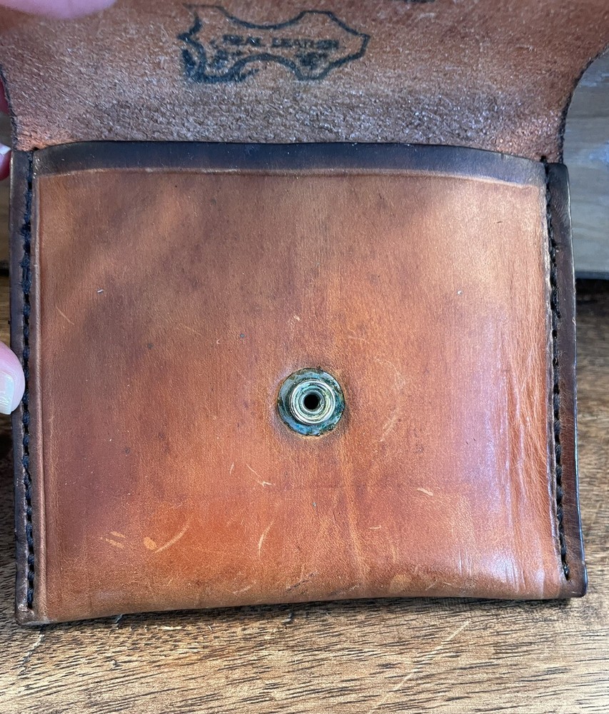 Vintage Irish Embossed Leather Ammunition Belt
