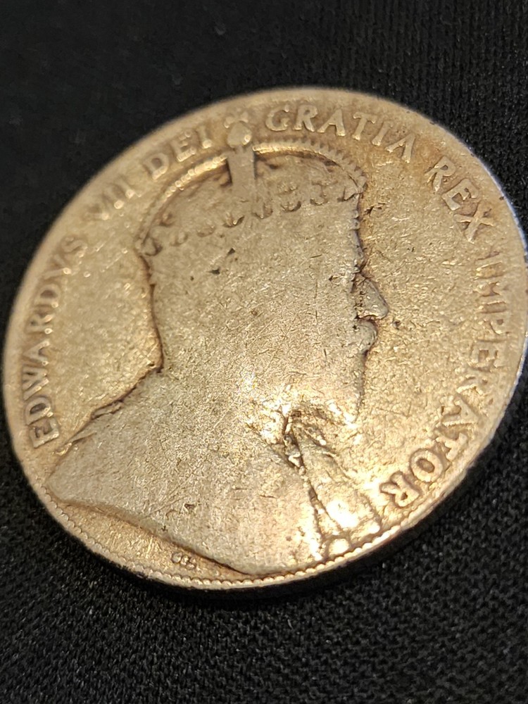 1908 Canada 50 Cents Silver Coin