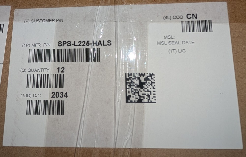 Honeywell Smart Position Sensor - Linear Displacement Transducer SPS-L225-HALS