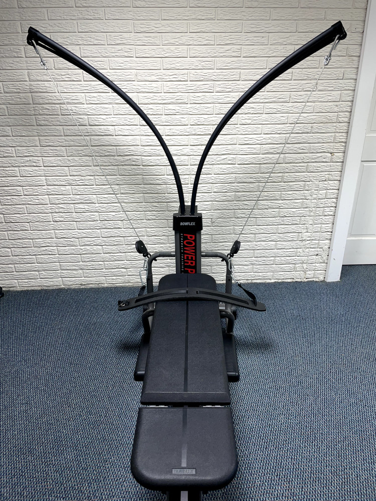 Bowflex home gym system with leg workout extension