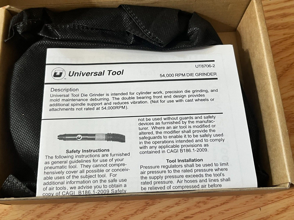 Universal Tool Pencil Grinder UT8706-2