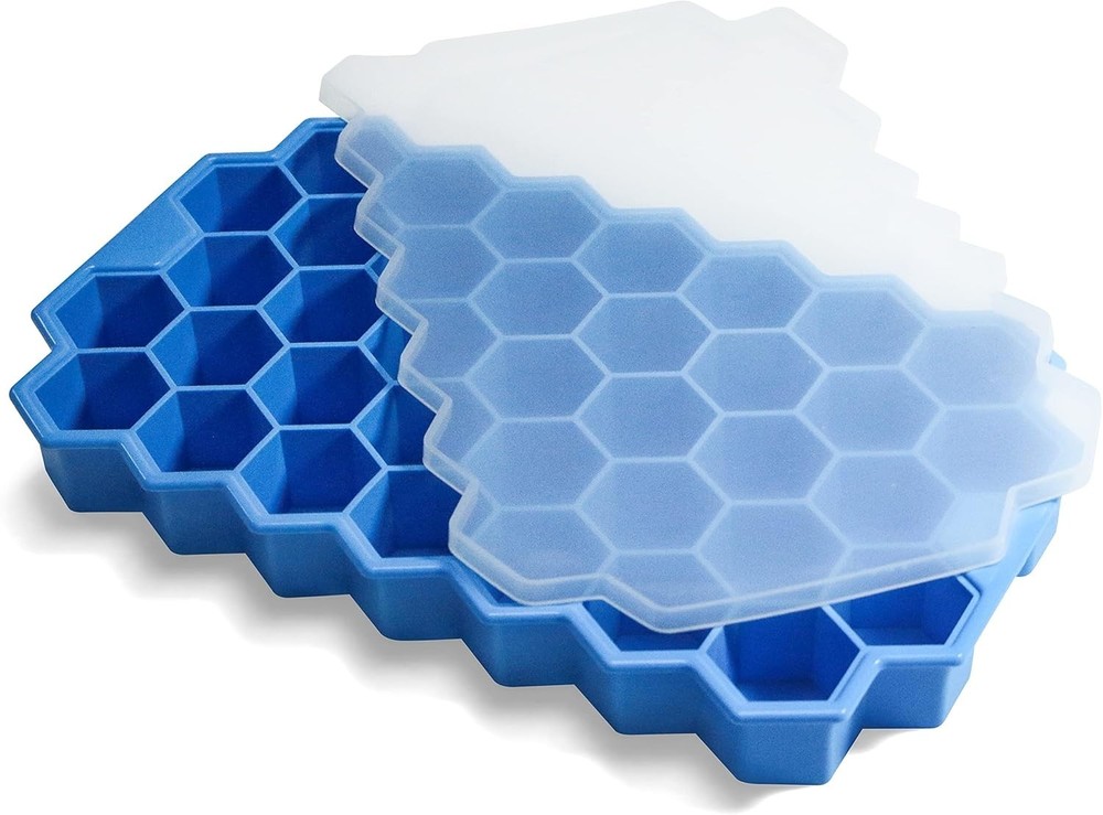 Convenient 37-Grid Easy-Release Ice Cube Tray - Must-Have for Coffee Lovers