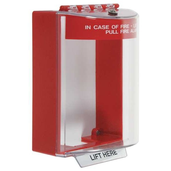 Safety Technology International Sti-13210Fr Pull Station Guard, Polycarbonate,