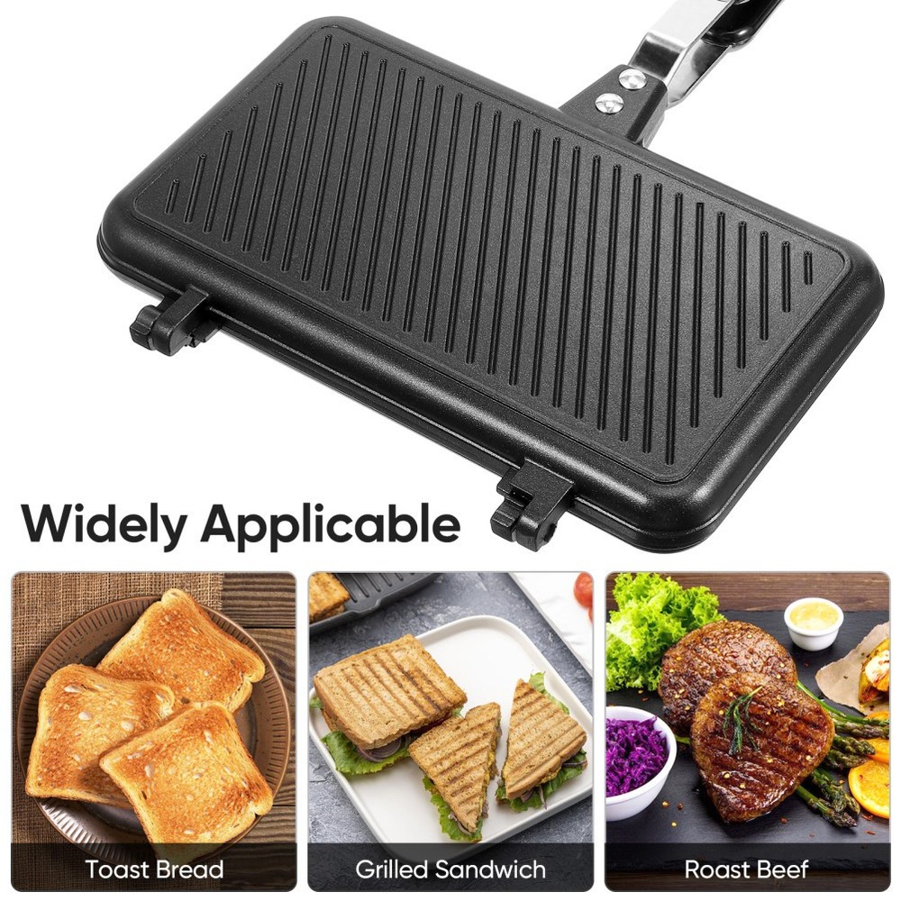 Double-sided Bakeware Baking Plate Sandwich Baking Mold Pan Kitchen Cookware