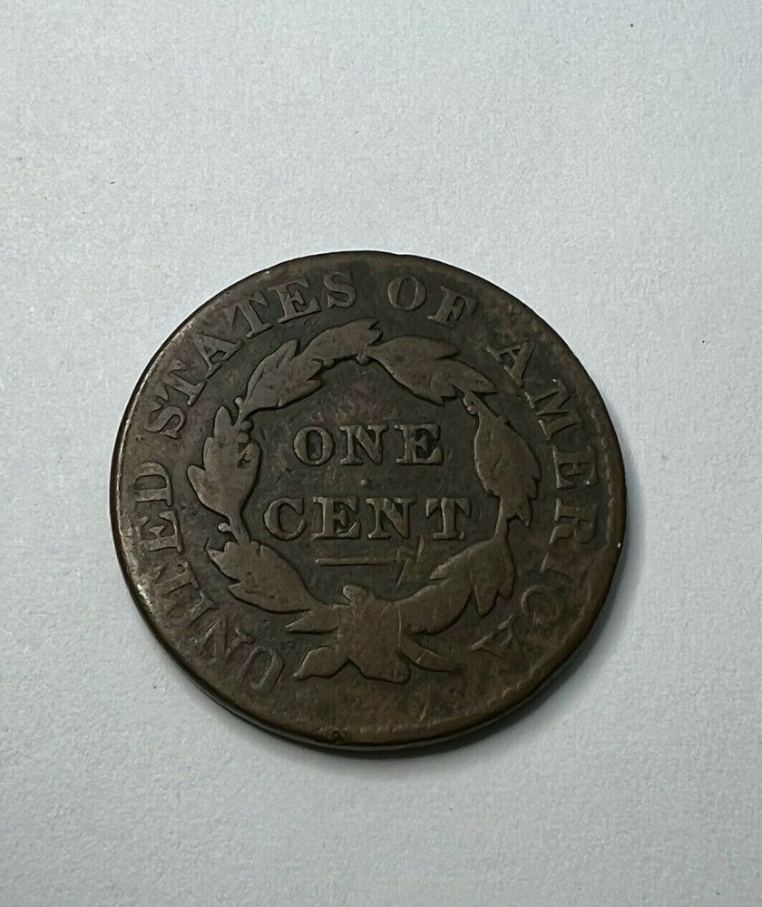 U.S 1828 Large Cent G+ SCR On DBV