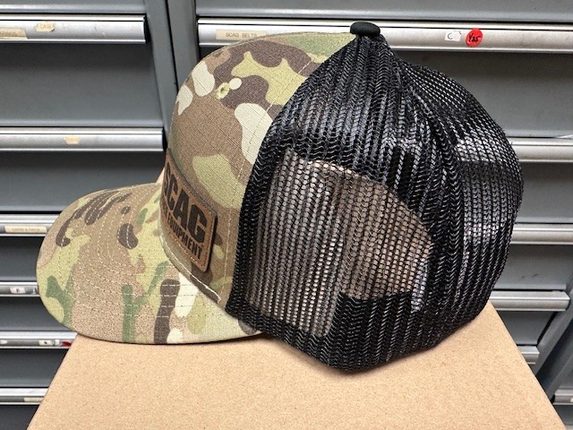 SCAG Power Equipment Hat Camo / Black