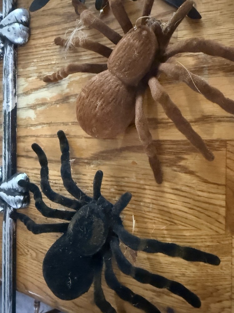 Halloween Props & Decorations Lot - Spiders, Bats, Ghosts, Lanterns