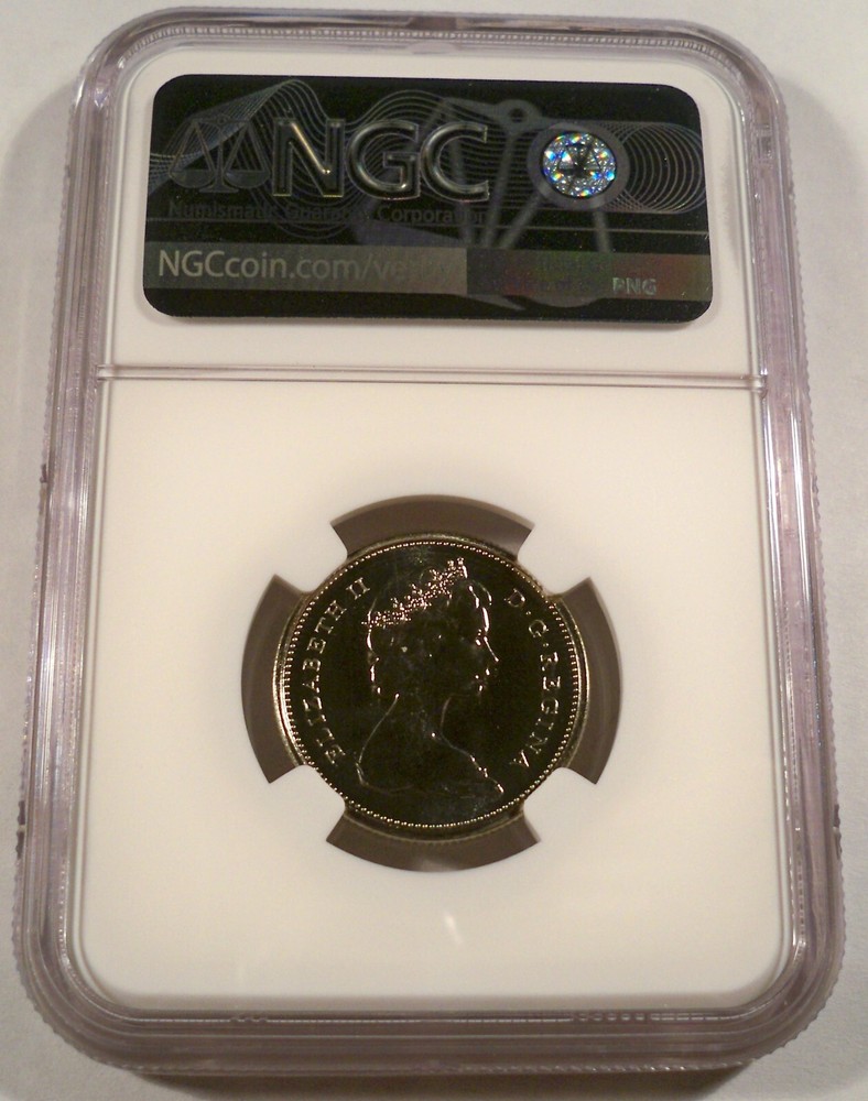 1972 CANADA 25c NGC MS 67 QUARTER MS67