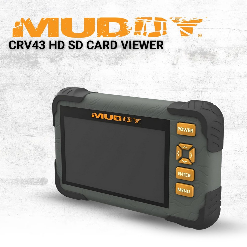Muddy 4.3 Inch LCD Screen SD Card Reader Viewer (4 Pack) Memory Card Bundle
