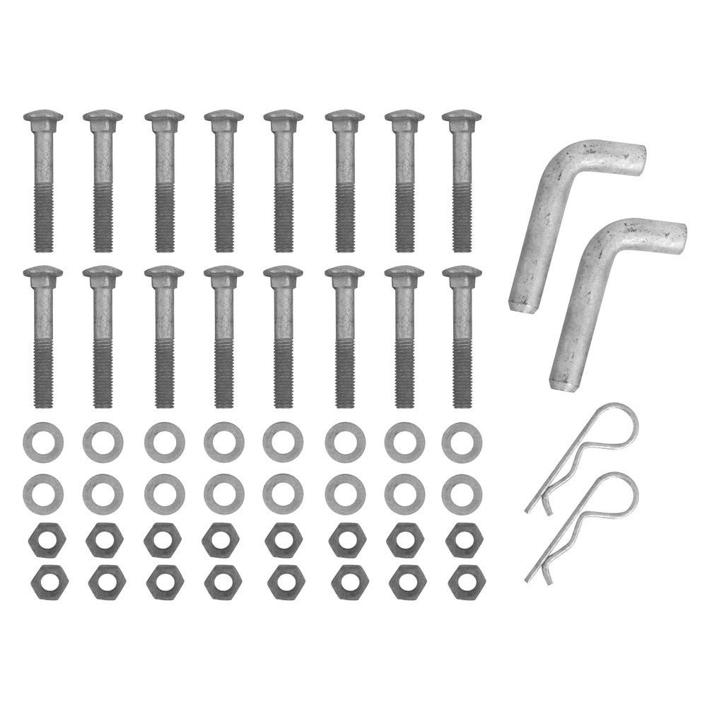 Extreme Max 3005.5588 Heavy-Duty Floating Dock Galvanized Link Connector Kit