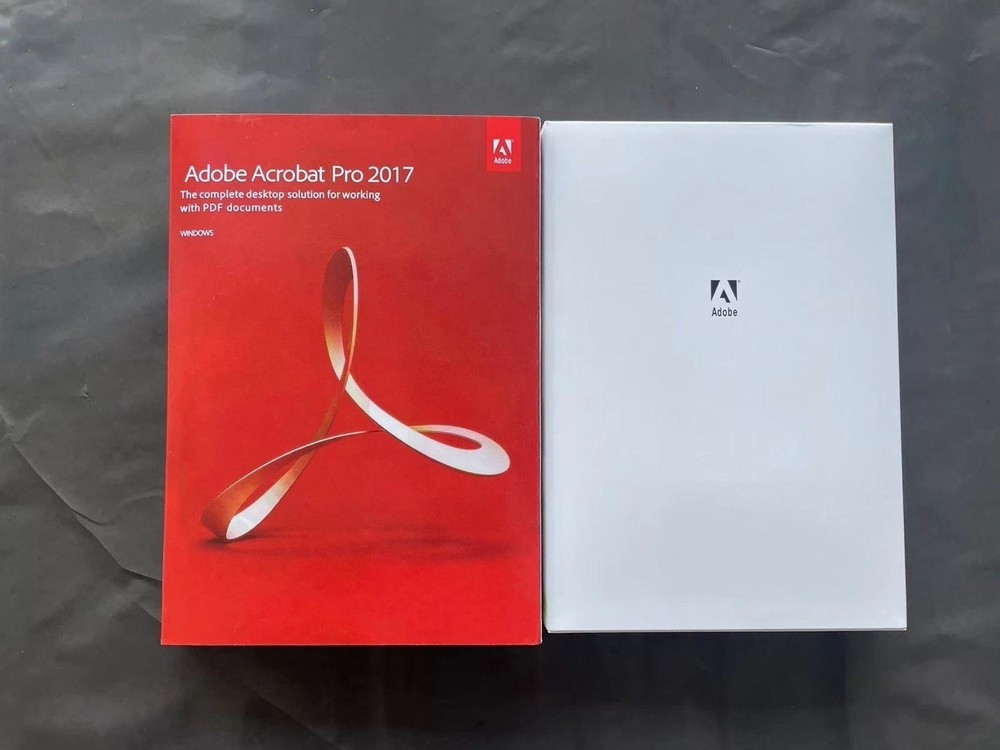 Adobe Acrobat Pro 2017 Full Version | Perpetual License (3 PCs) |DVD Windows New