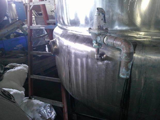 300 gallon Stainless Steel Jacketed Kettle