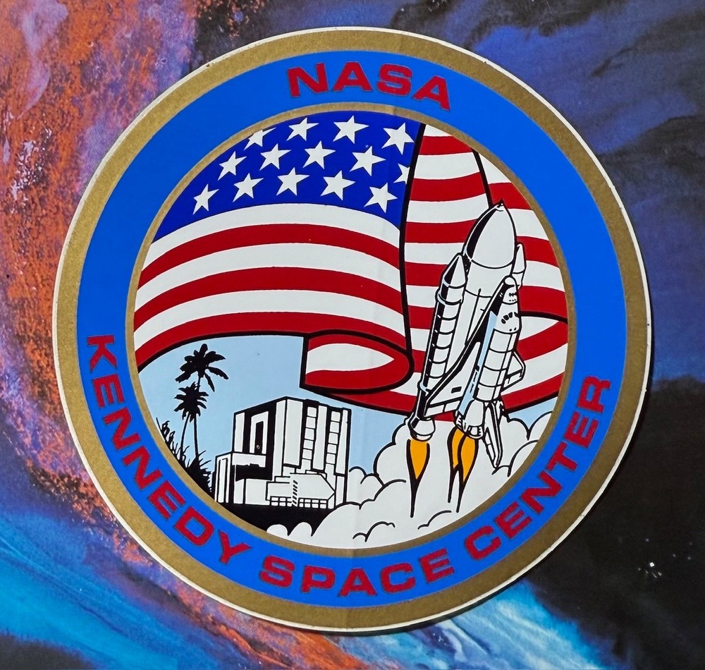 NASA  KSC DECAL STICKER