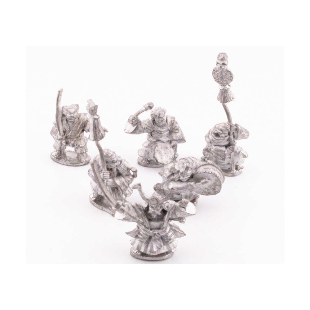 Old Glory Loose Fantasy Minis Samurai Dwarf Command #1 NM