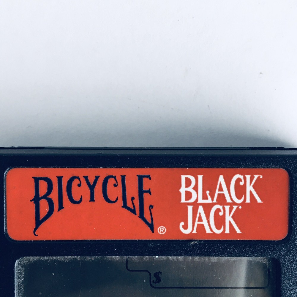 Bicycle BlackJack Handheld Electronic Game 1994 Black Jack Tested And Working!