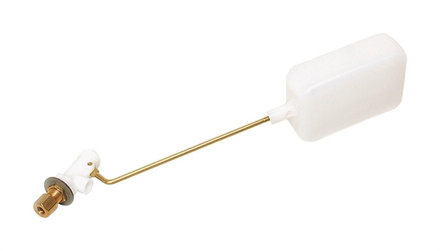 Dial 4132 Durable White Premium Compression Plastic Float Valve 1/4 in.