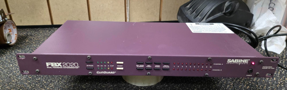 Sabine Adaptive Audio FBX2020 Plus Dual Feedback Exterminator