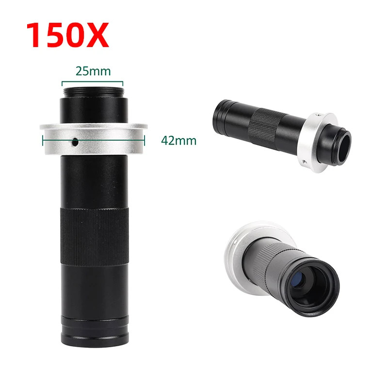 130X180X Microscope Objective lens 180multiples Adjustable Zoom Lens Accessories