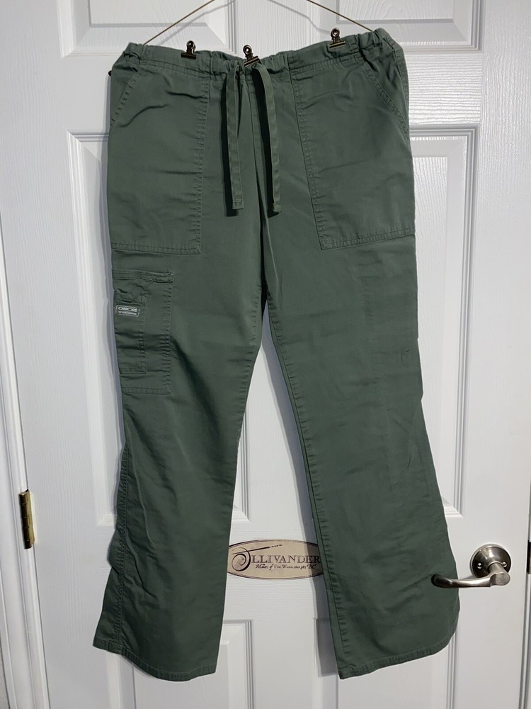 Two Sets Womens Scrubs Green