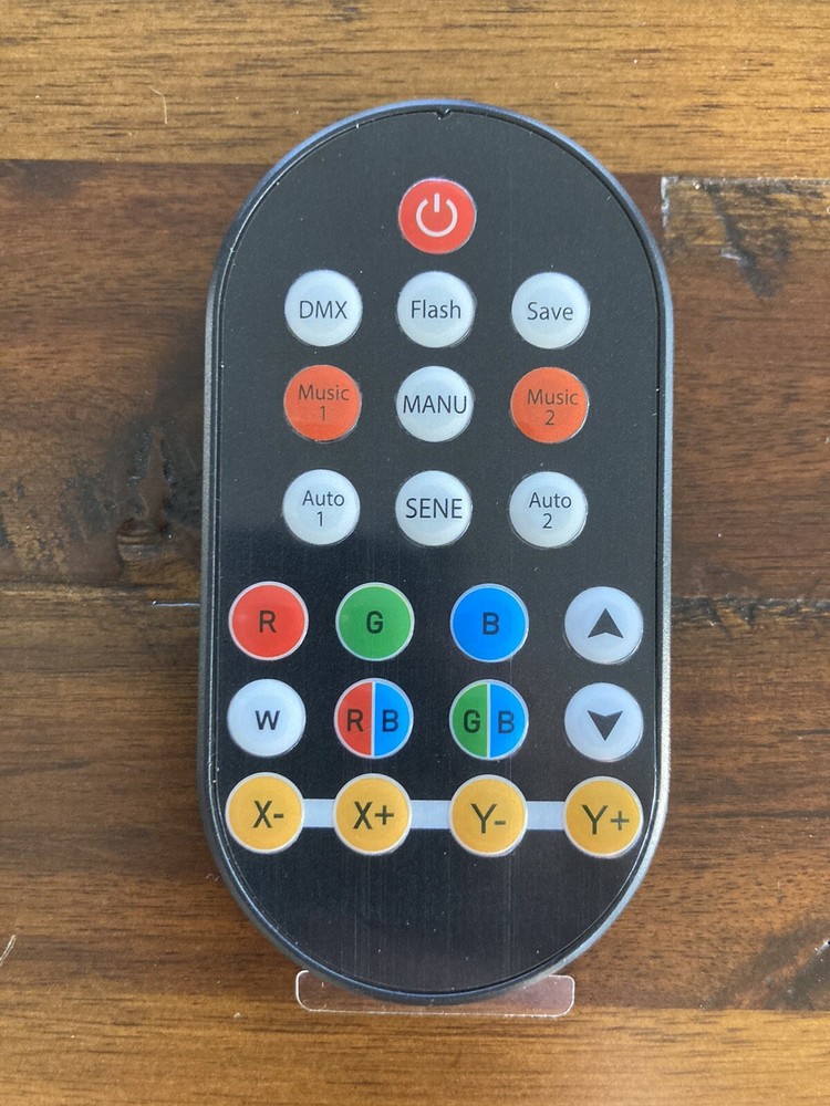 IR Remote For RGBW Moving Head Light