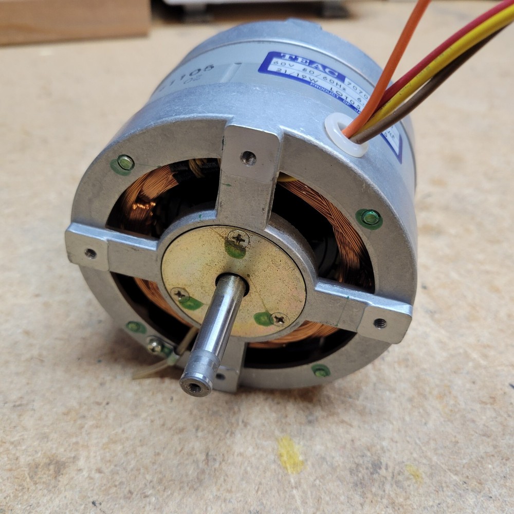 TEAC 3340 Left/Feed Motor, works.