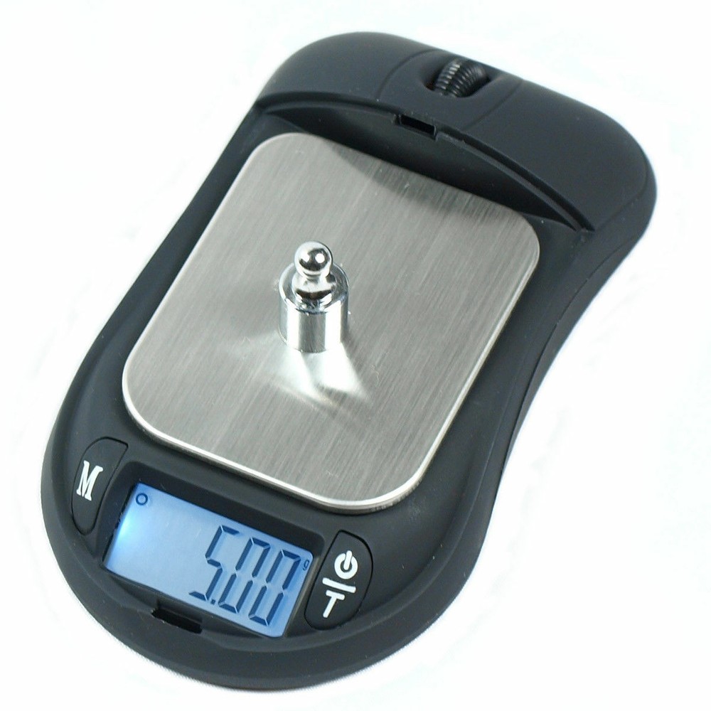 200g x 0.01g Portable High Precision Digital Scale Hidden - mouse - scale