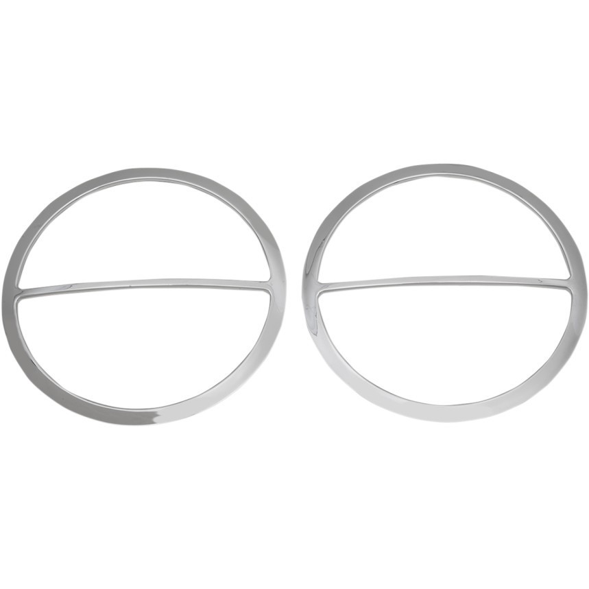 Chrome Front Speaker Accents For 2014-2020 Harley Touring
