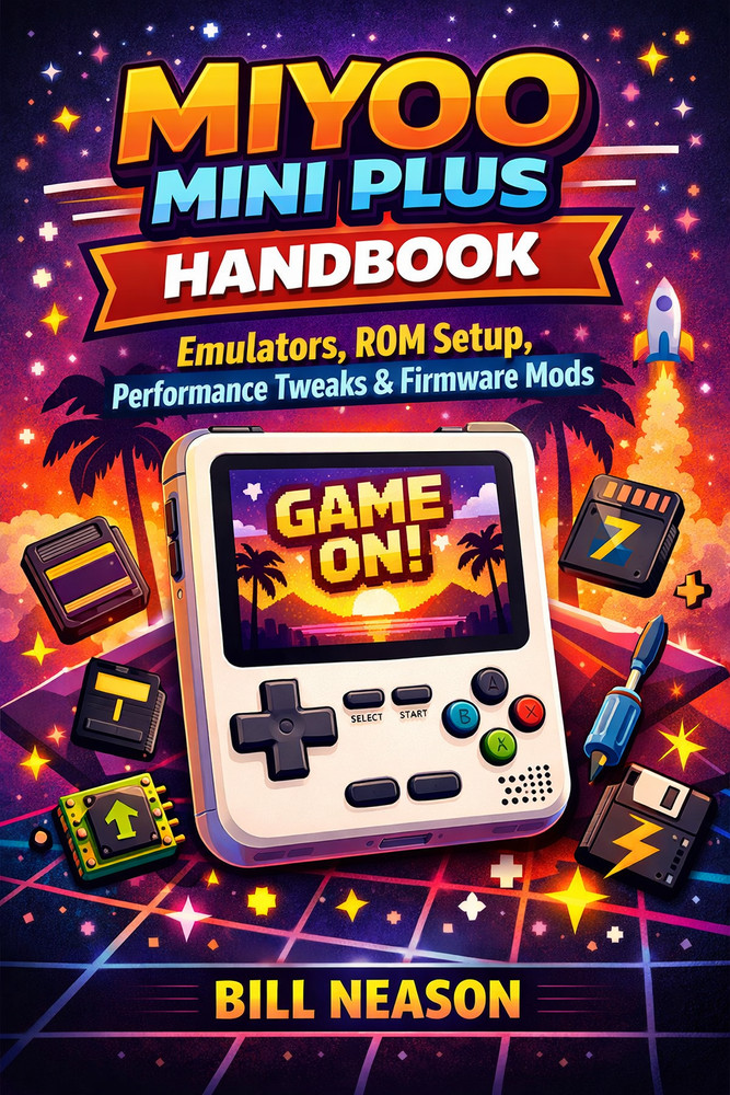 Miyoo Mini Plus Setup Guide Emulator ROMs Mods Performance Optimization Book