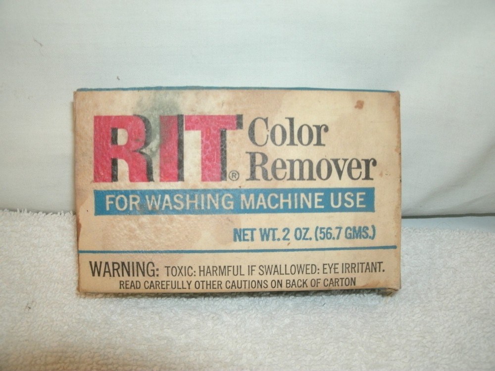 RIT  Color Remover--2 oz..---Unopened/Box Soiled