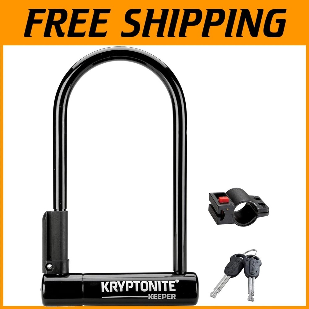 Combination U-Lock for Secure Bike Storage