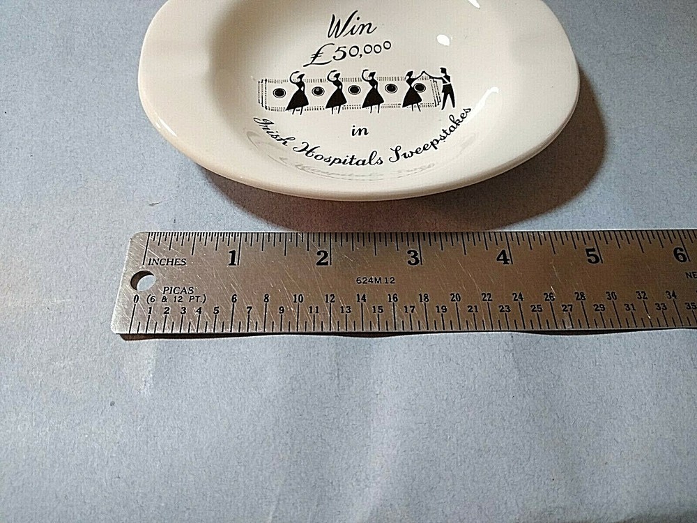 Arklow Irish Hospitals Sweepstakes ceramic ashtray